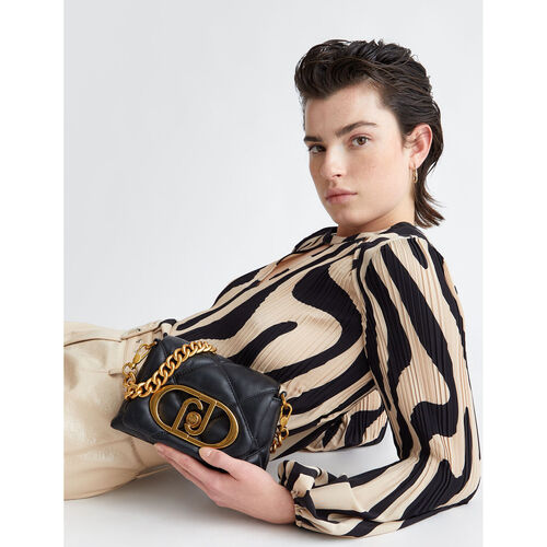 Liu Jo - Bolso pequeño guateado LaPuffy Negro