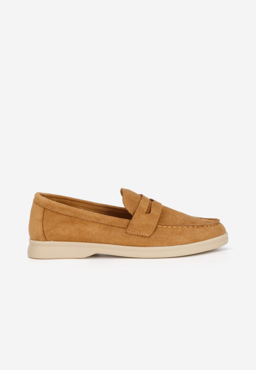 Mocassins femme chameau Hesika