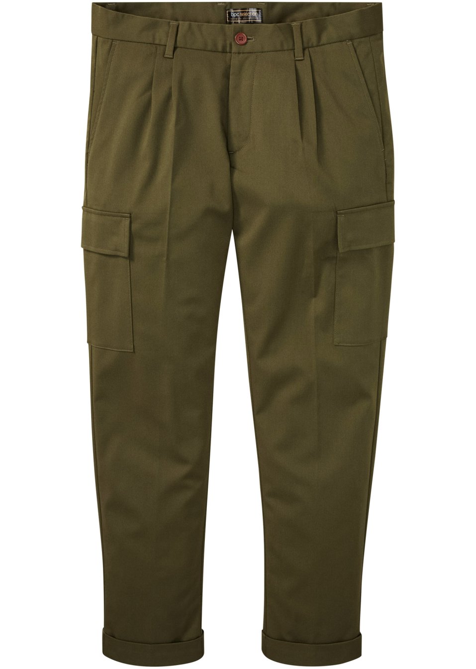 Pantalon cargo à pinces