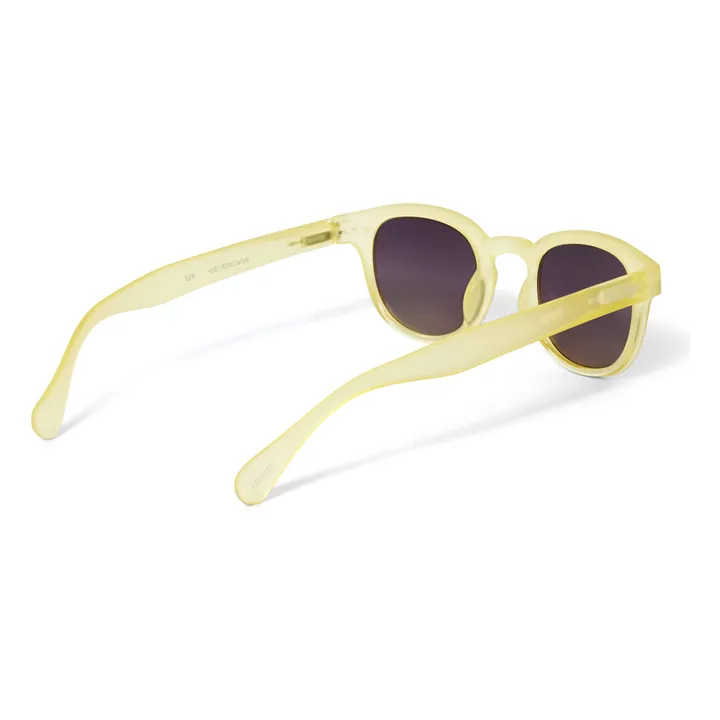 IZIPIZI Lunettes de Soleil #C - Collection Adulte | Jaune pâle