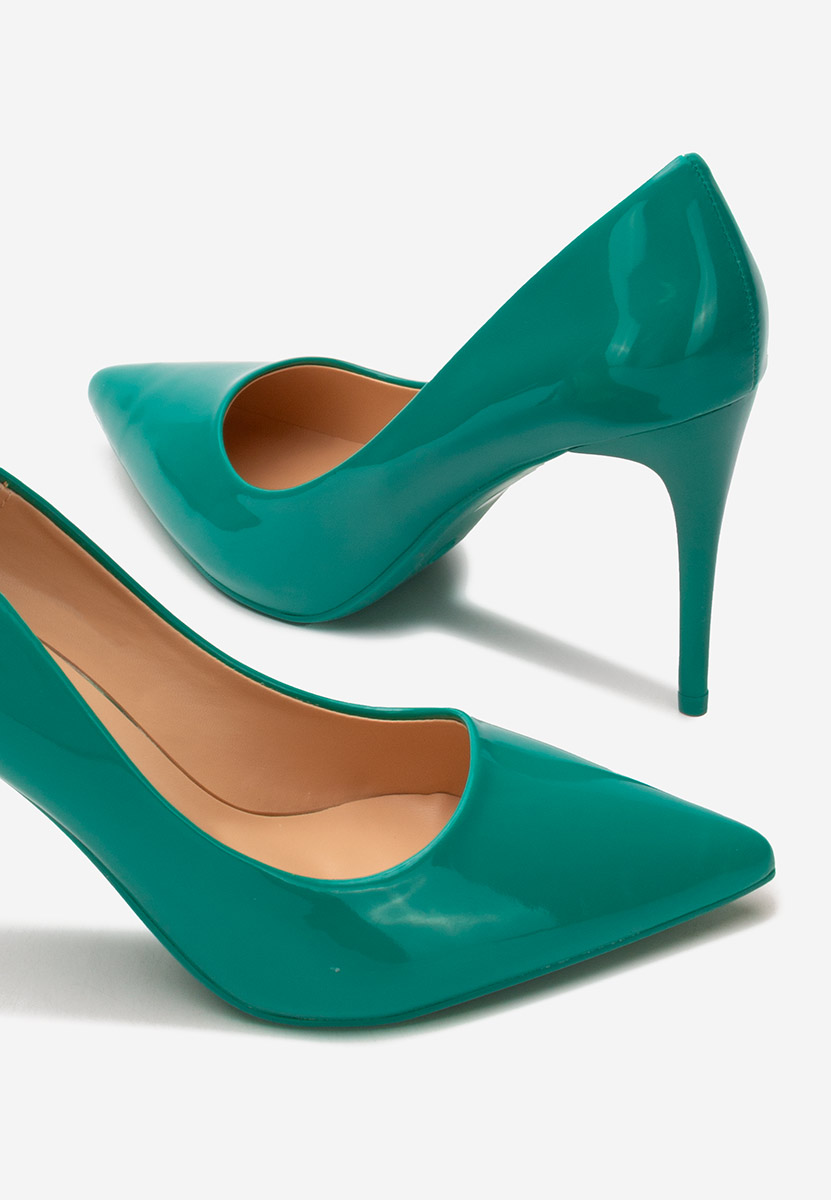 Chaussures stiletto verts Melany