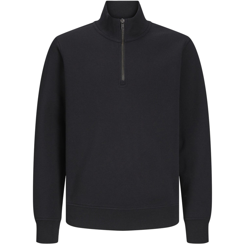 Køb Jack & Jones Junior Black Bradley Sweatshirt Half Zip Noos