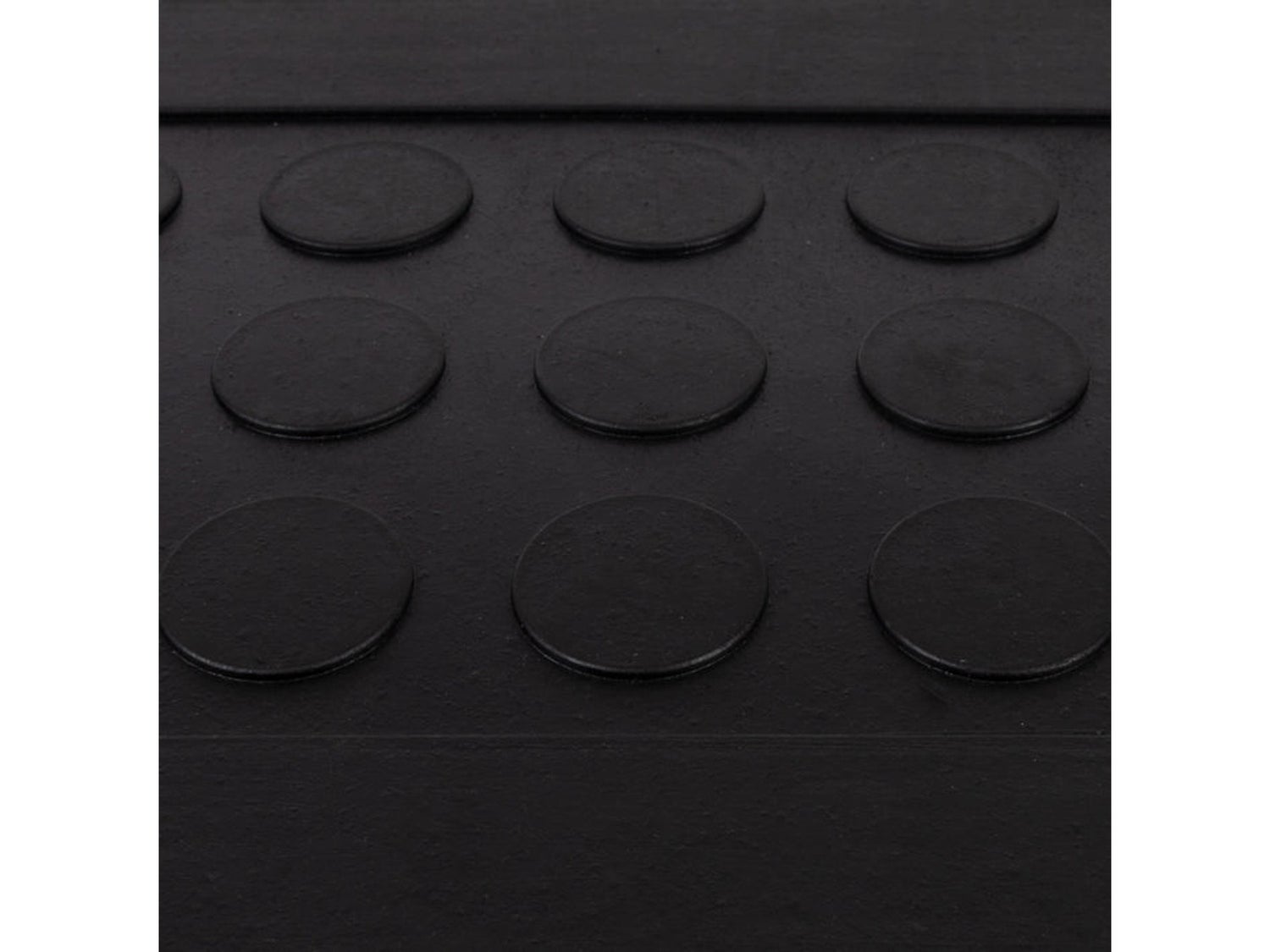 Rubberen trapmat Coin voor buiten, antislipmat 25 x 65 cm