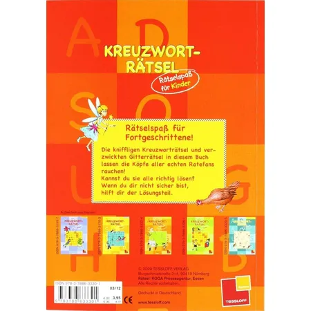Tessloff Kreuzworträtsel ab 10 Jahren (Rot)