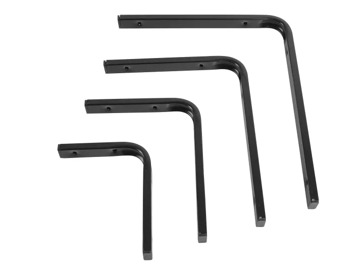 Home>it® hyldeknægt med F-profil 120 x 150 mm sort
