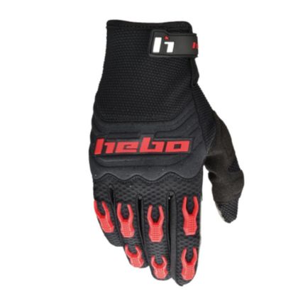 Gants cross Hebo BAGGY II RED 2023 - Rouge