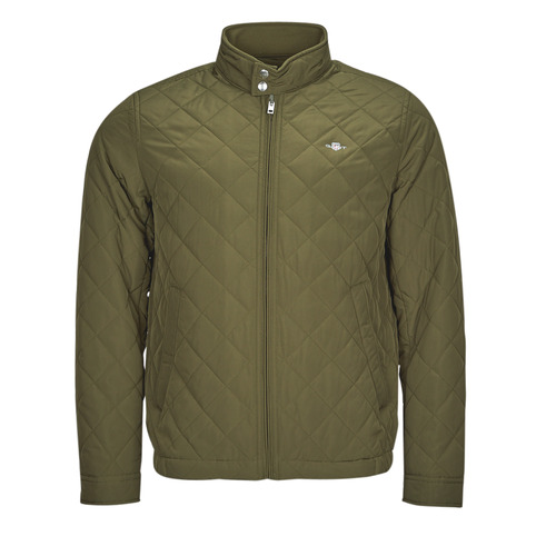 Gant - QUILTED WINDCHEATER - Kaki