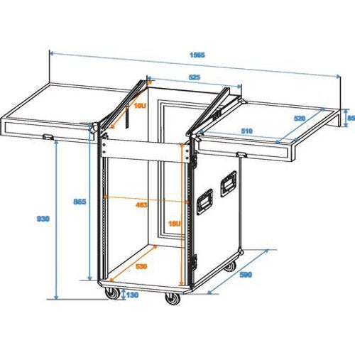 Omnitronic Special 17U Audio Case