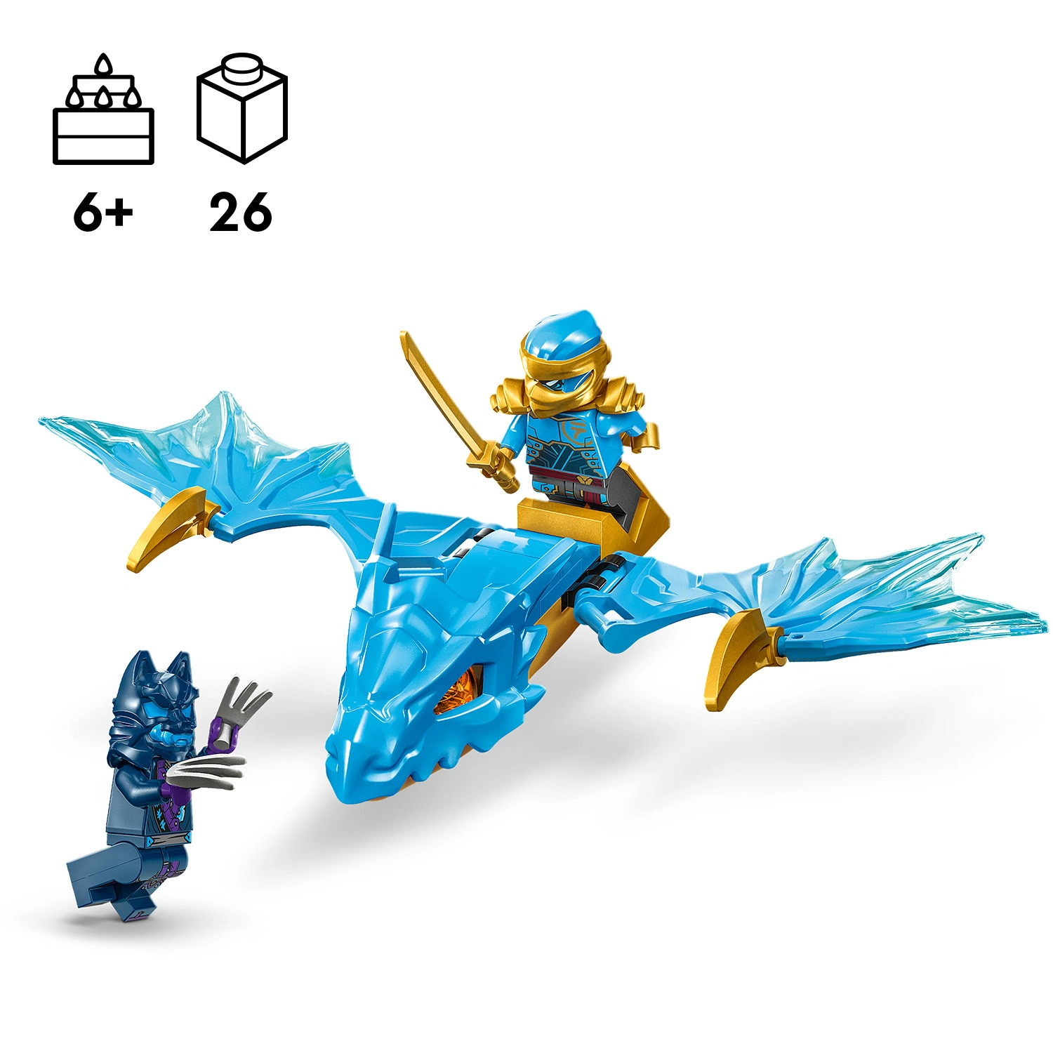 LEGO® NINJAGO 71802 NYAS DRACHENGLEITER