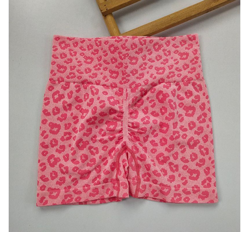 Runyz - Yogashorts met luipaardprint