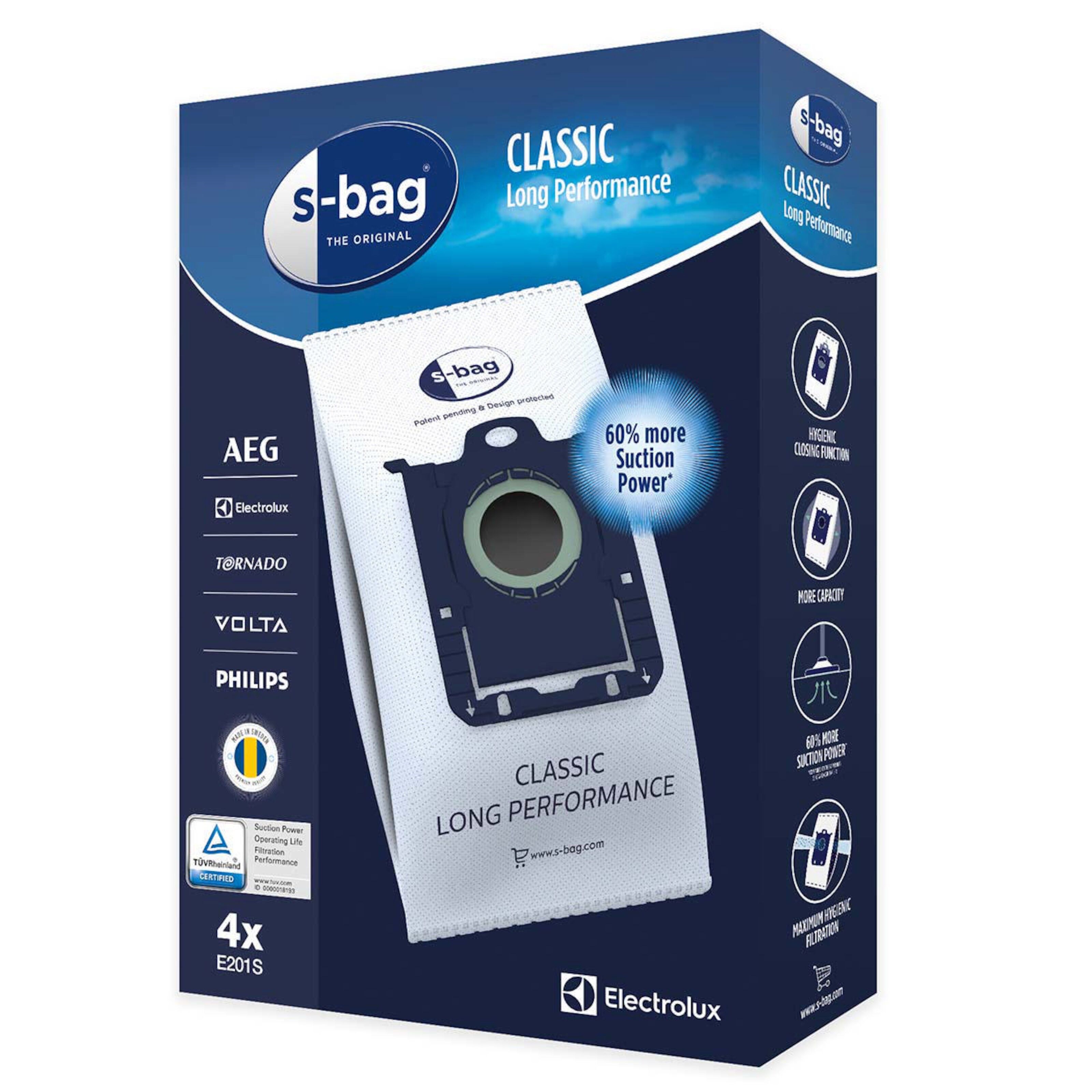 Electrolux-støvsugerpose Standard bag, 4-pk.
