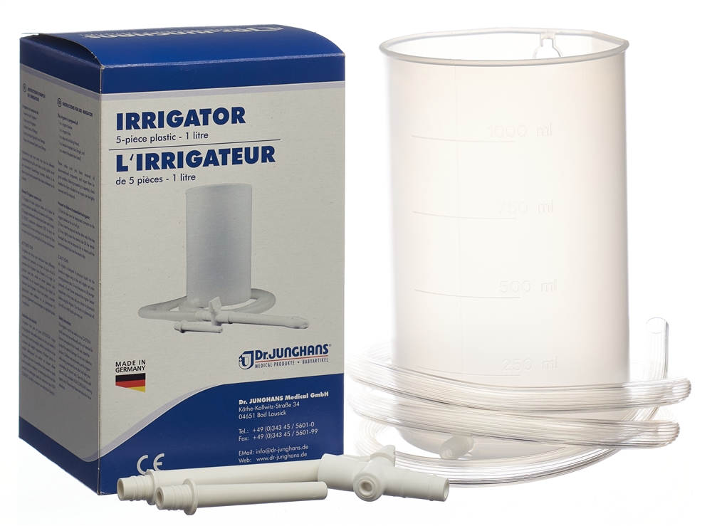 Dr. Junghans Irrigator 1l Vinyl komplett 1 Stk