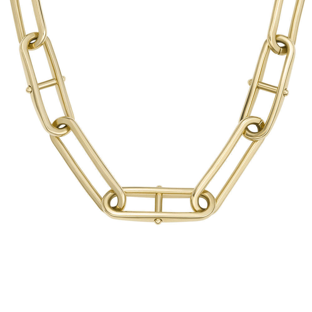 Fossil collier JF04102710 Heritage goudkleurig
