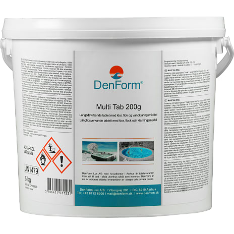 DenForm Triklor tabletter 5 kg