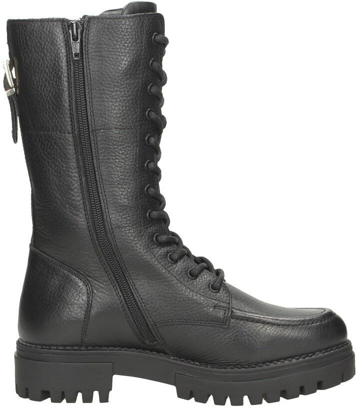 Sub55 Veterschoenen Hoog zwart