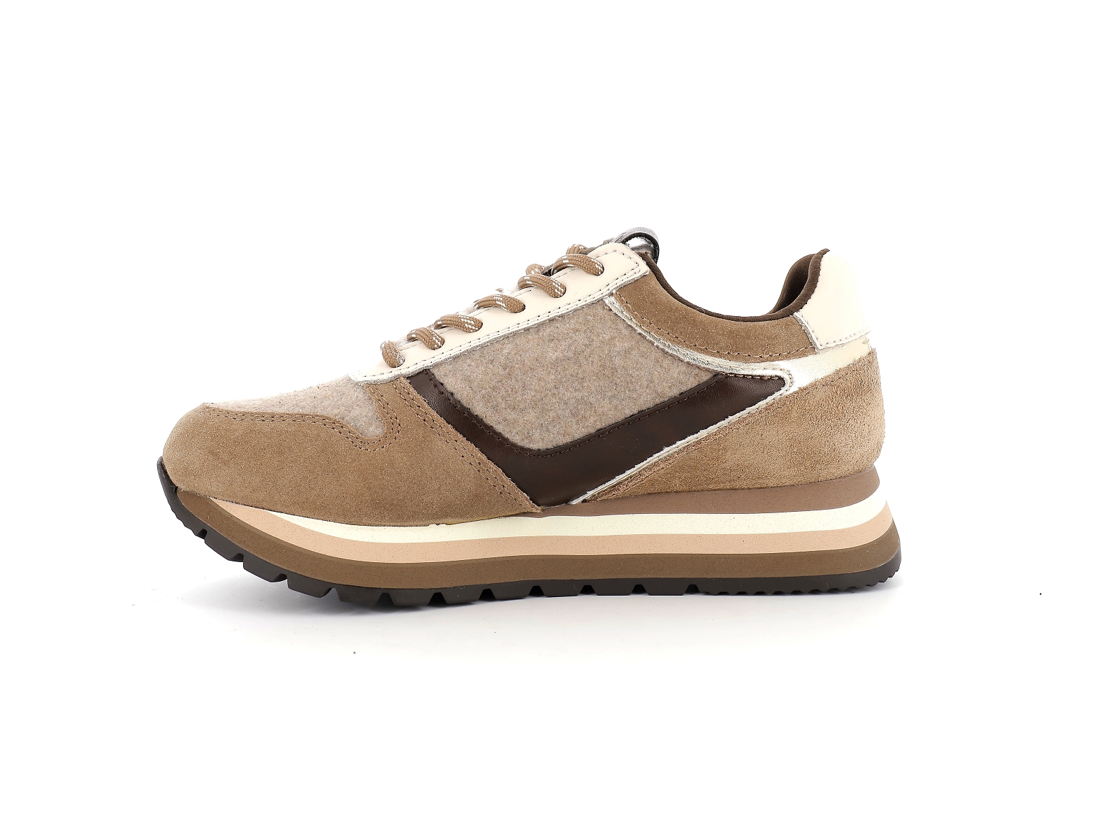 Tamaris-23706 Matières combinées Taupe
