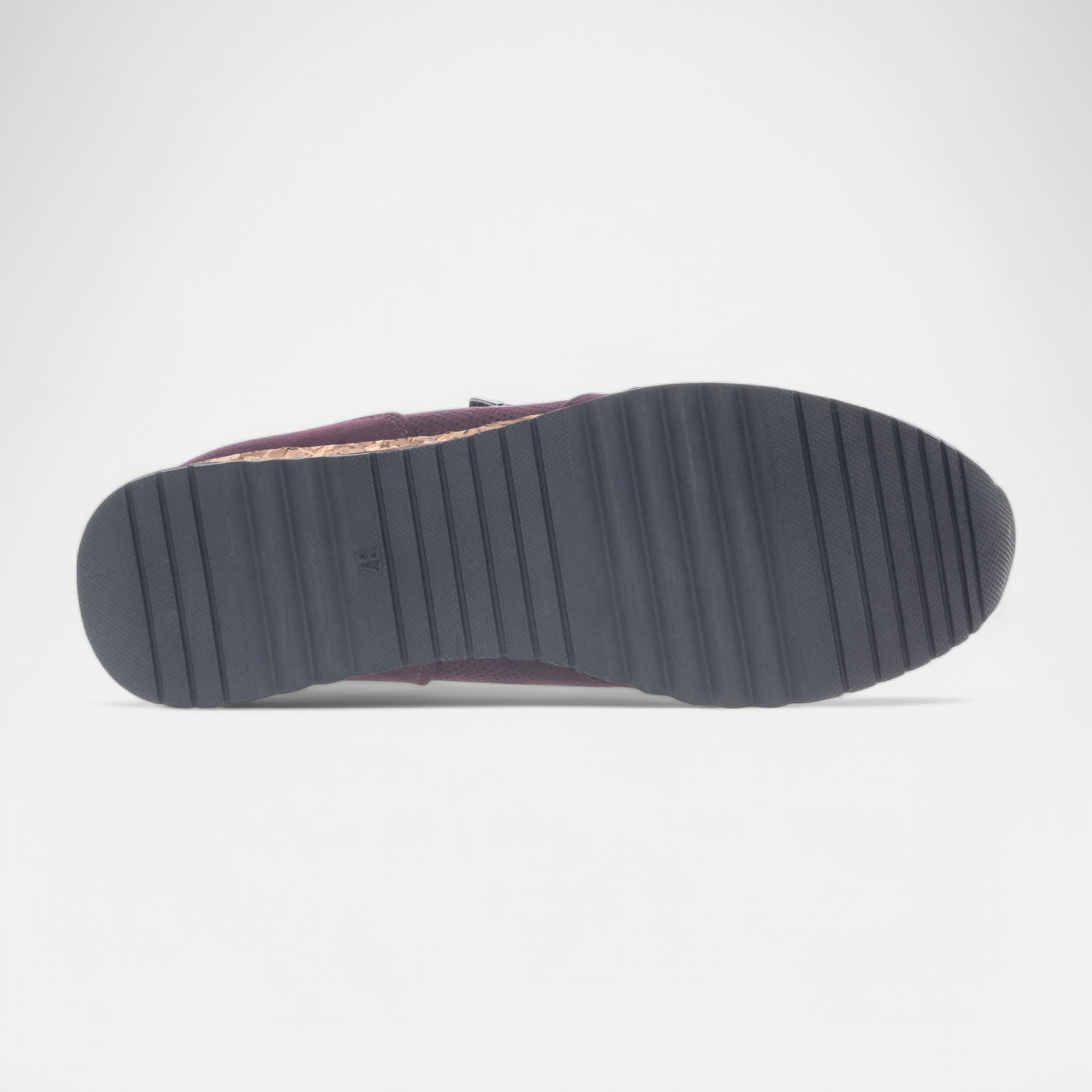 Baskets basses Femme bordeaux