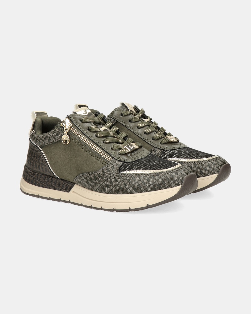 Tamaris Lage sneakers  - groen