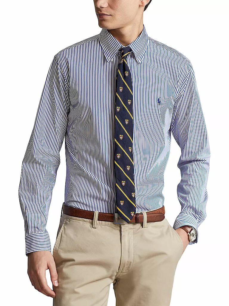 POLO RALPH LAUREN Hemd Custom Fit blau