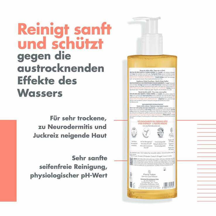 Avene XeraCalm A.D rückfettendes Reinigungsöl, 750 ml