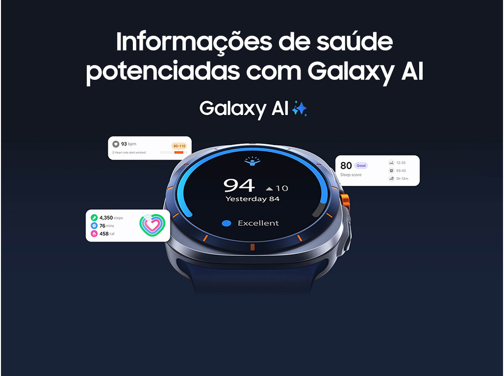 SMARTWATCH SAMSUNG WATCH ULTRA LTE CINZENTO 47MM