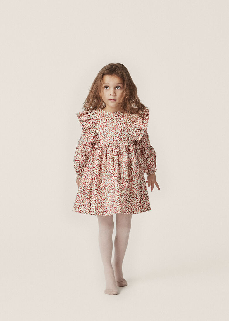 KONGES SLOJD roze konges slojd mini jurk bitsy dress