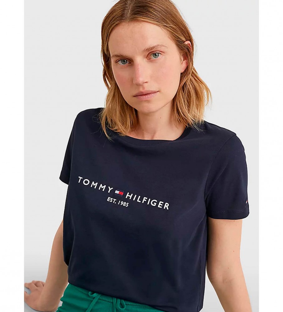 Camiseta Tommy Hilfiger Heritage Hilfiger, azul marinho