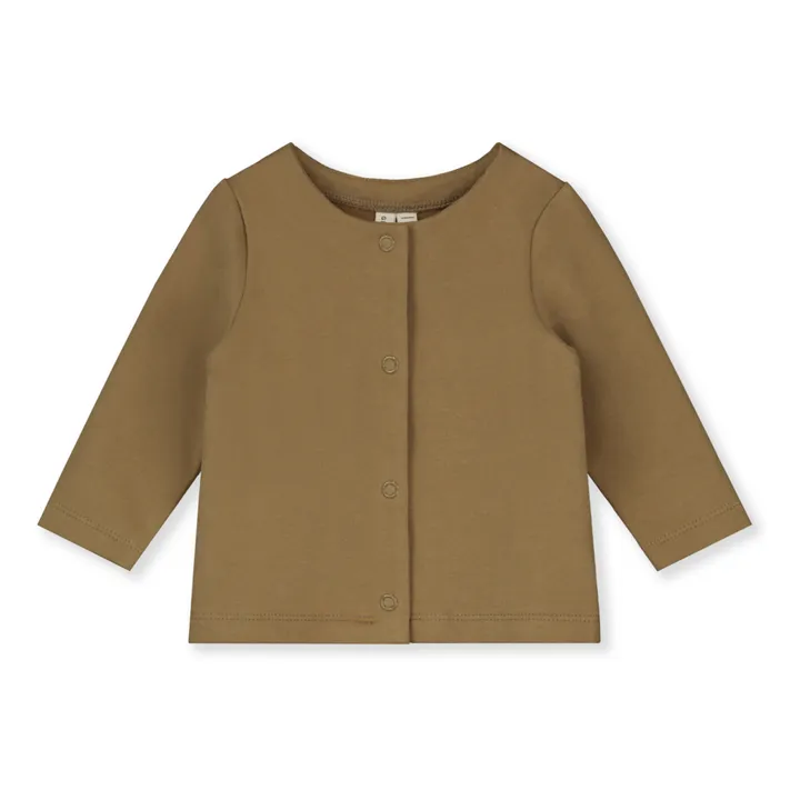 Gray Label Cardigan Baby Coton Bio | Marron