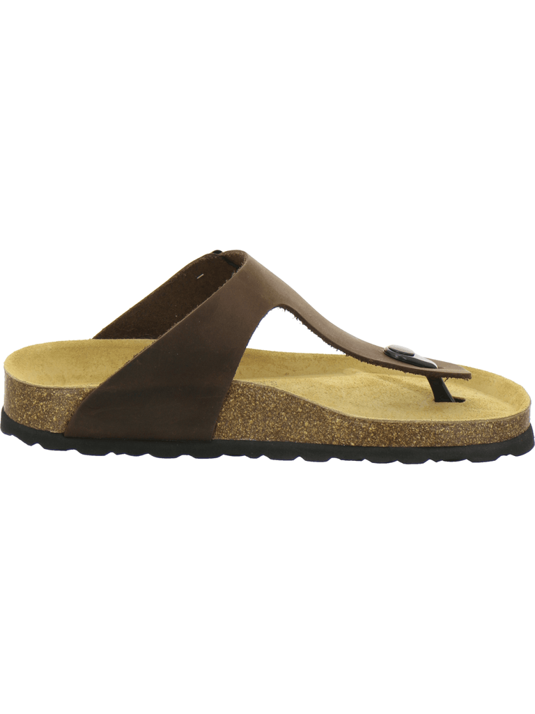 Zehensteg Sandalen Damen mocca