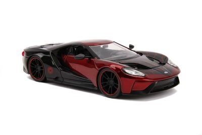 Jada Toys Spider-Man Bil med Figur Miles Morales 2017 Ford GT 1:2