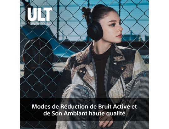 SONY - Casque sans fil ULT Wear noir - WH-ULT900NB