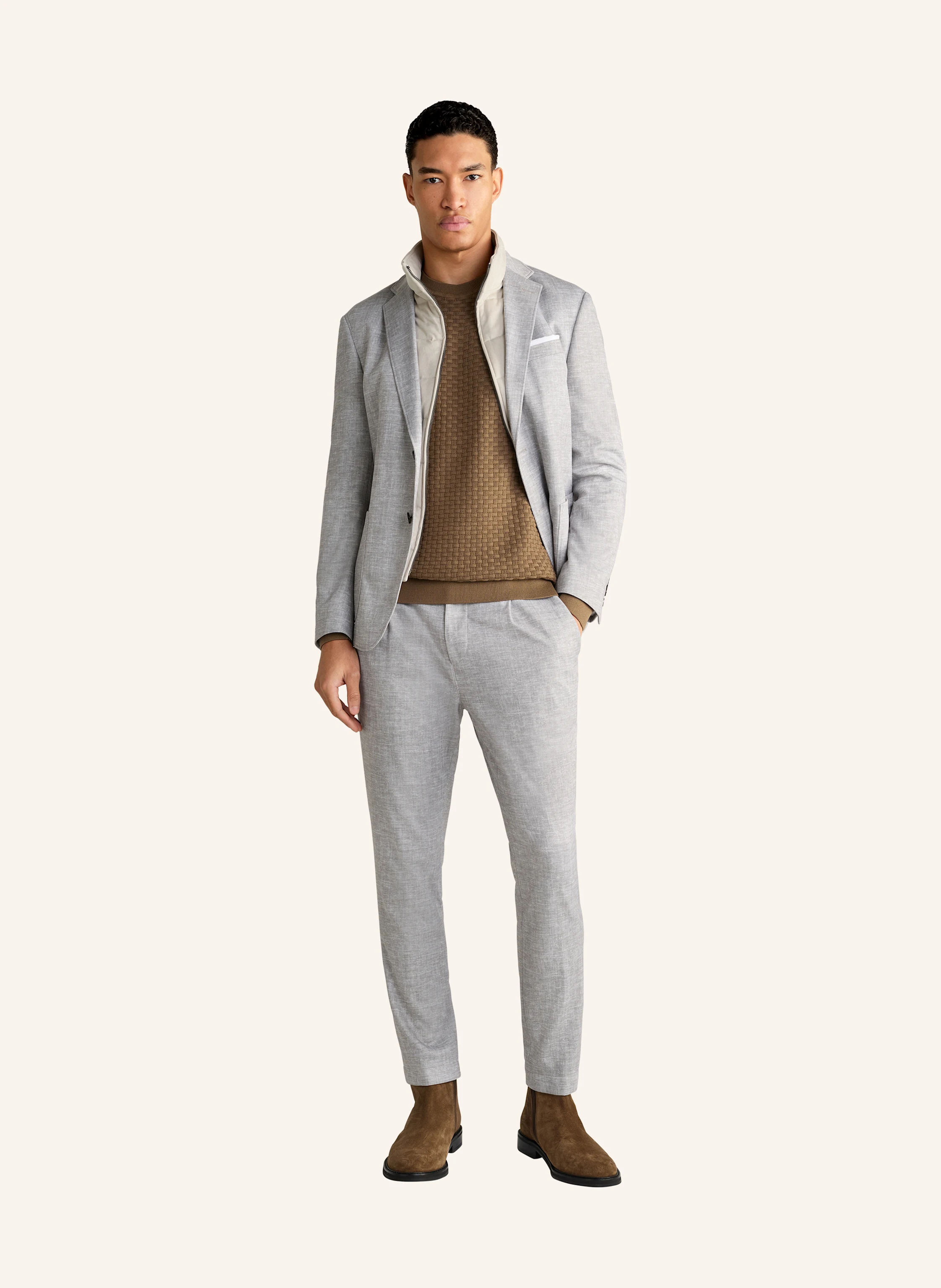 JOOP! Bundfaltenhose Loose Fit