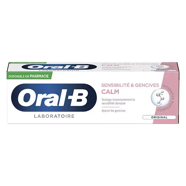 Creme dental Oral-B Laboratory Calm Original Sensitivity & Gums 75ml