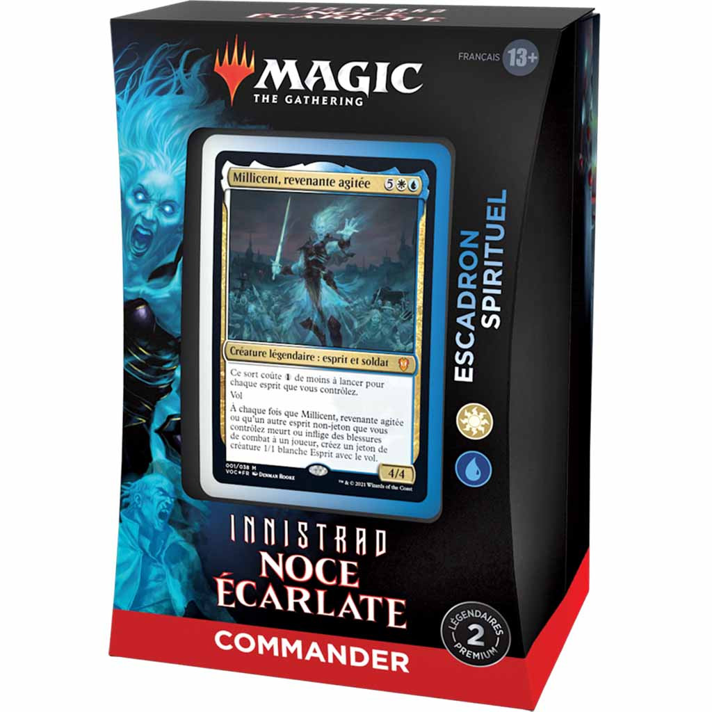 Magic : Innistrad Noce Ecarlate - Deck Commander Escadron Spirituel