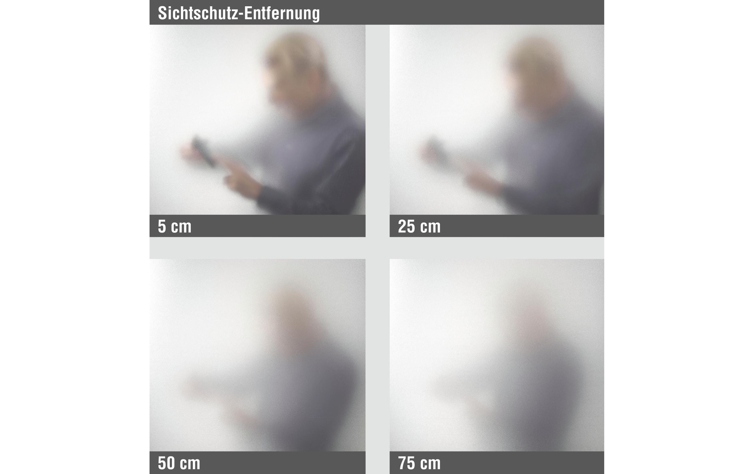 GARDINIA Fensterfolie »Milchglas« statisch haftend