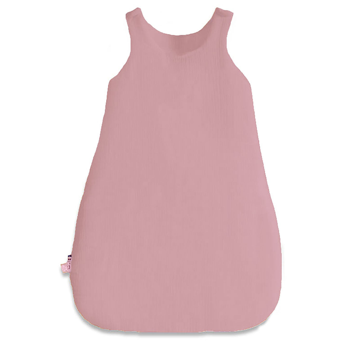 Papate Gigoteuse Hiver en Coton Bio rose - 70x90 cm