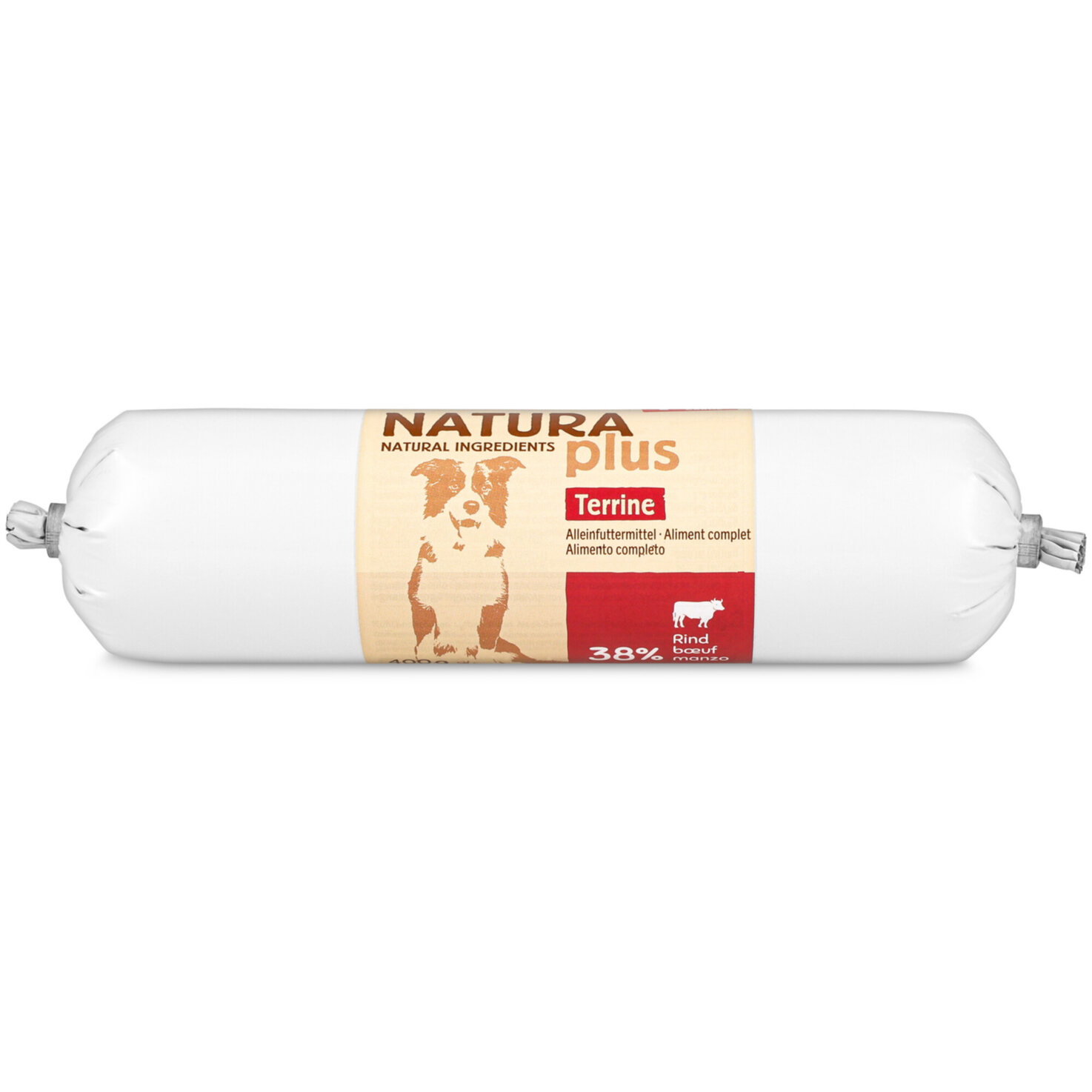 Naturaplus Hundefutter Terrine Rind