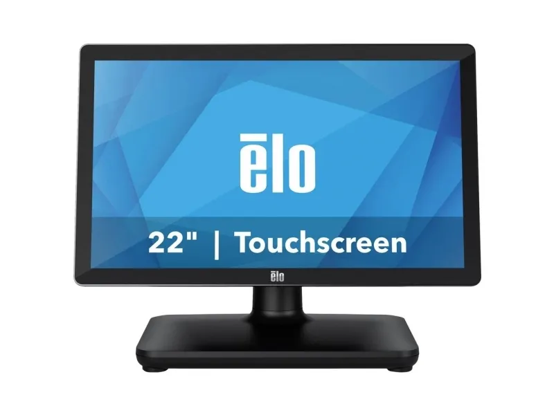 EloPOS System i5 - Med I/O Hub Stand - alt-i-én - 1 x Core i5 8500T / op til 3.5 GHz - vPro - RAM 8 GB - SSD 128 GB - UHD Graphics 630 - Gigabit Ethernet - 802.11a/b/g/n/ac, Bluetooth 5.0 - Win 10 IoT Enterprise LTSB 64-bit - skærm: LED 21.5