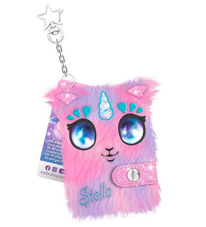 Nebulöse Sterne Notizbuch - Fuzzy Mini