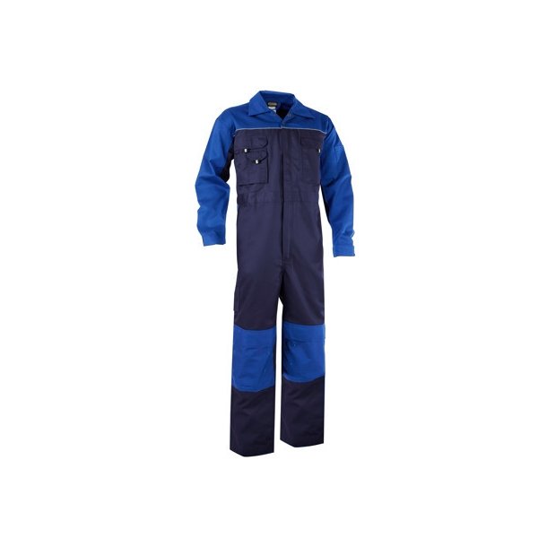 100286 Dassy ® Cannes tofarvet kedeldragt med knælommer Navy kongeblå