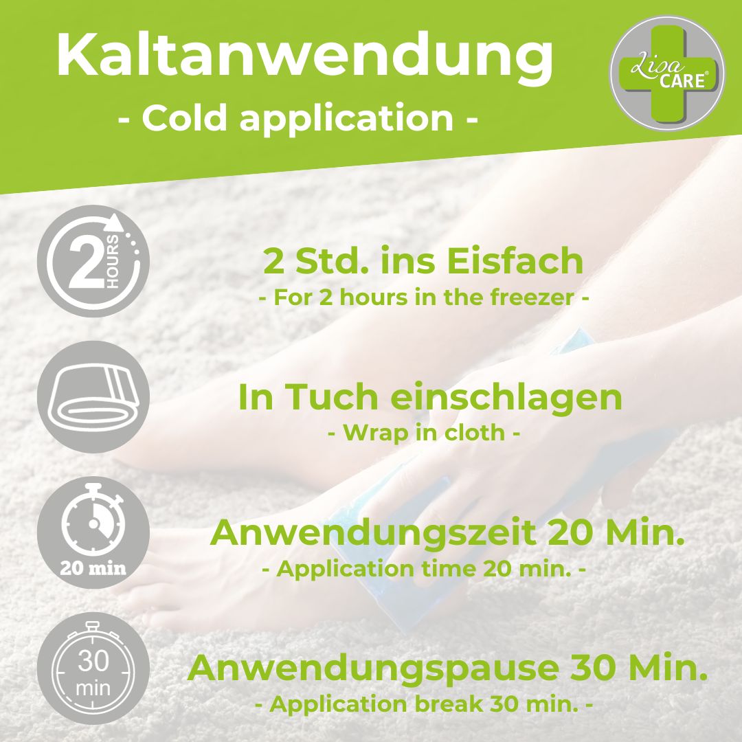 LisaCare Mehrfachkompressen Warm/Kalt - Set