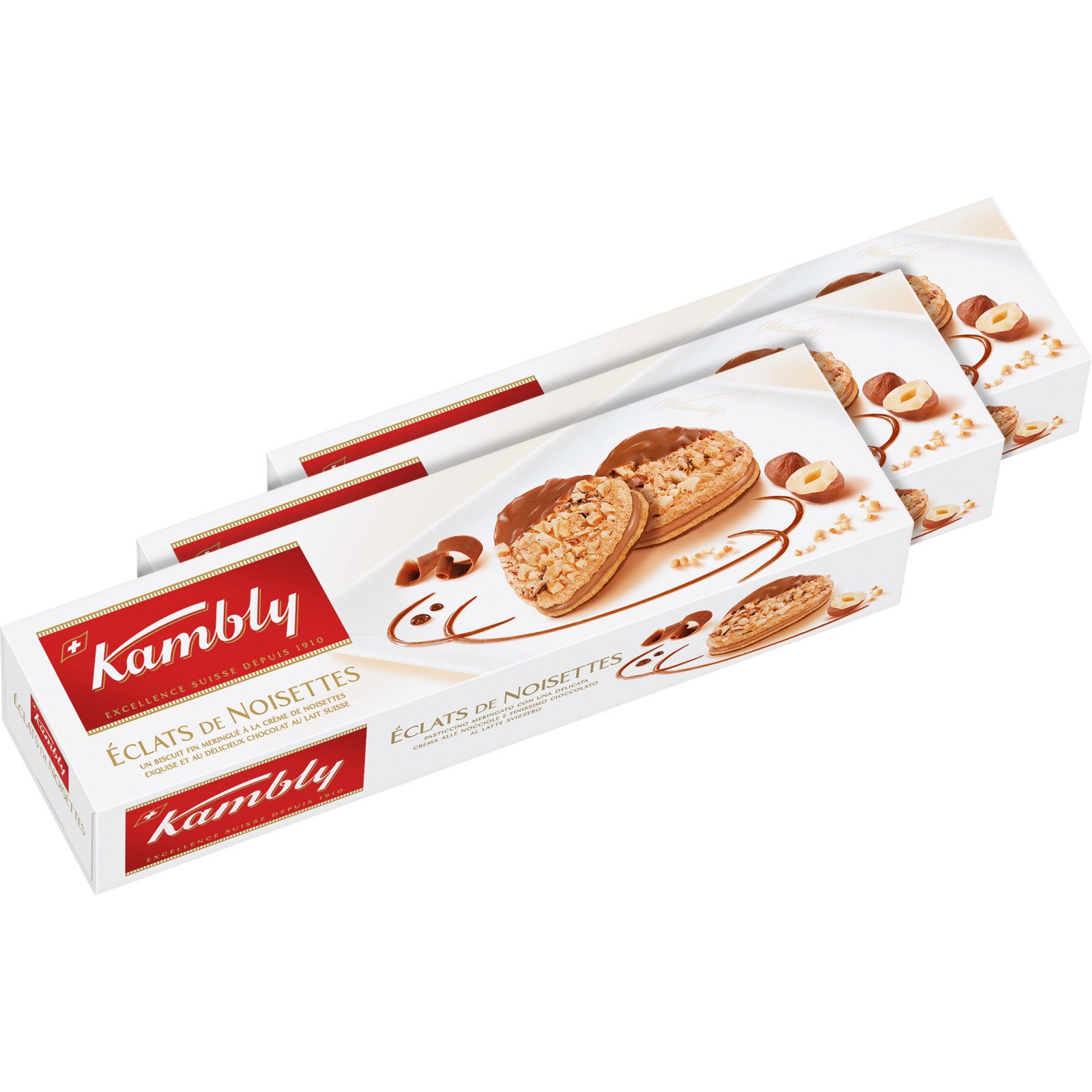Kambly Eclats de noisettes 3x100g
