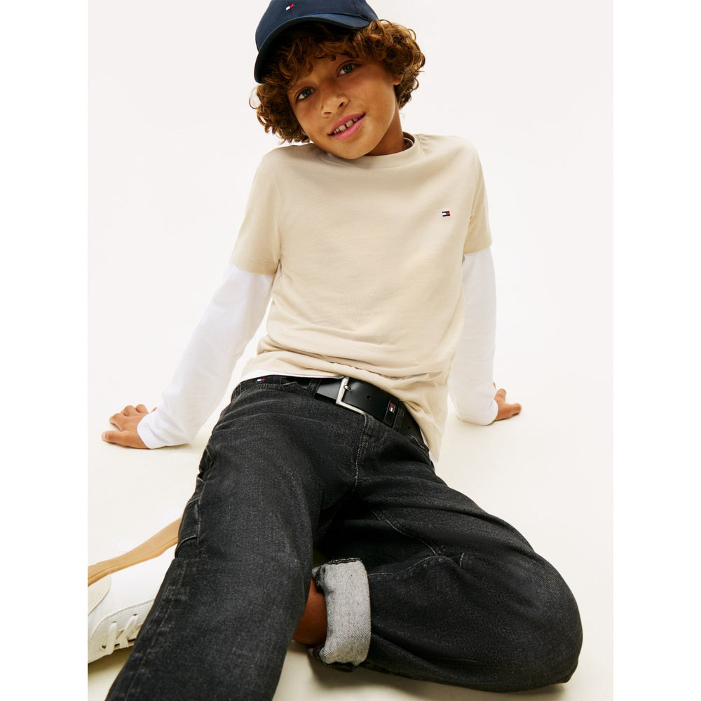 Køb Tommy Hilfiger Gulf Sand Regular Fit T-Shirt