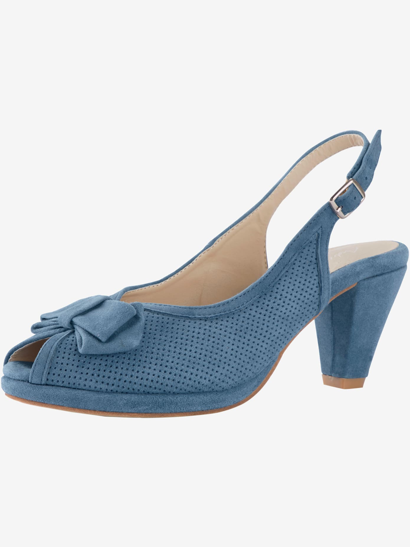 Sandales cuir nappa vachette doux