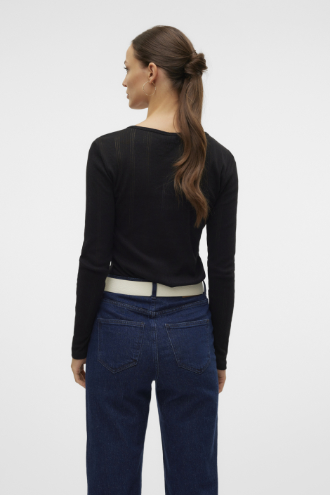 Vero Moda zwarte dames t-shirt