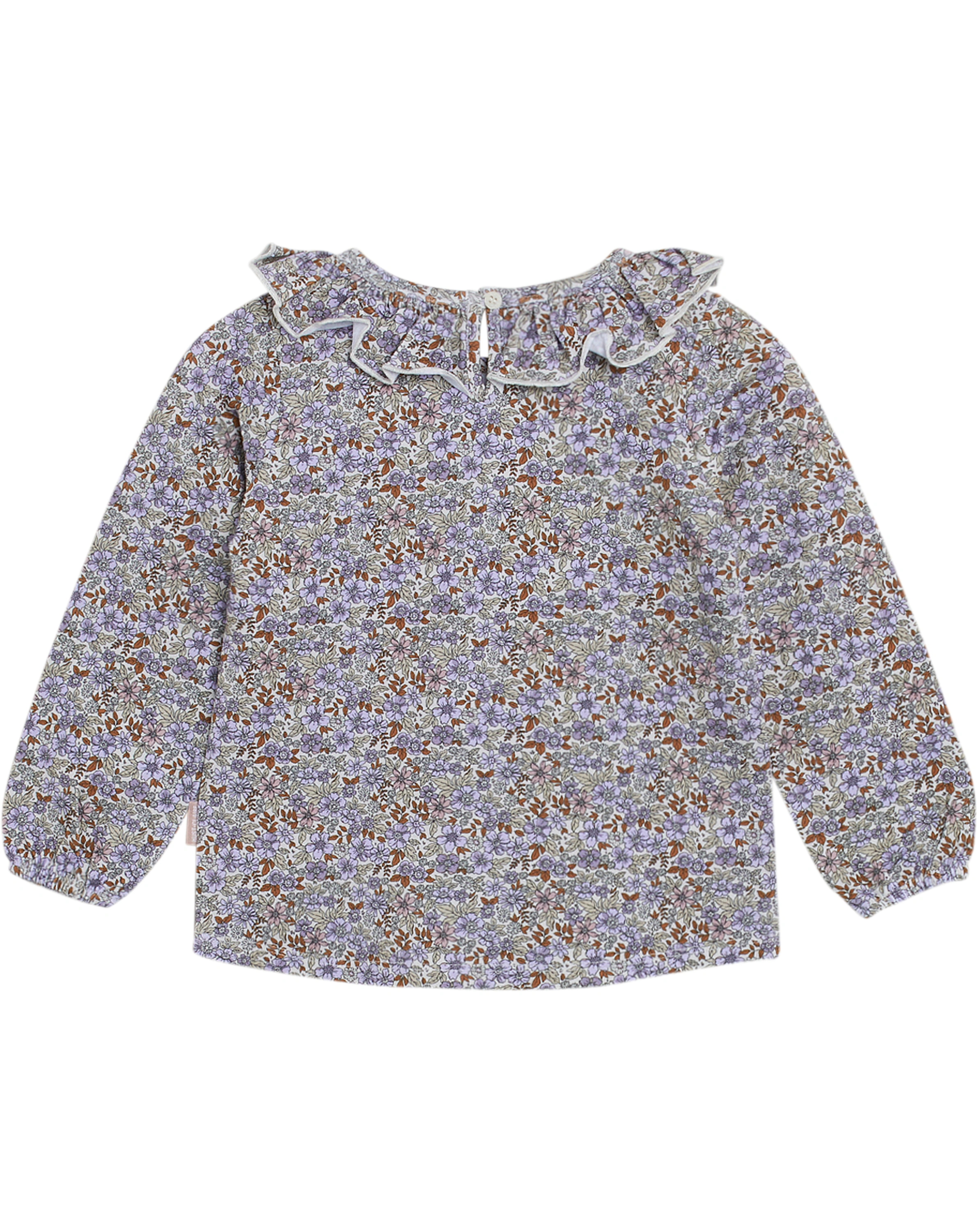 Jersey-Bluse ABRIZ in lilac snow