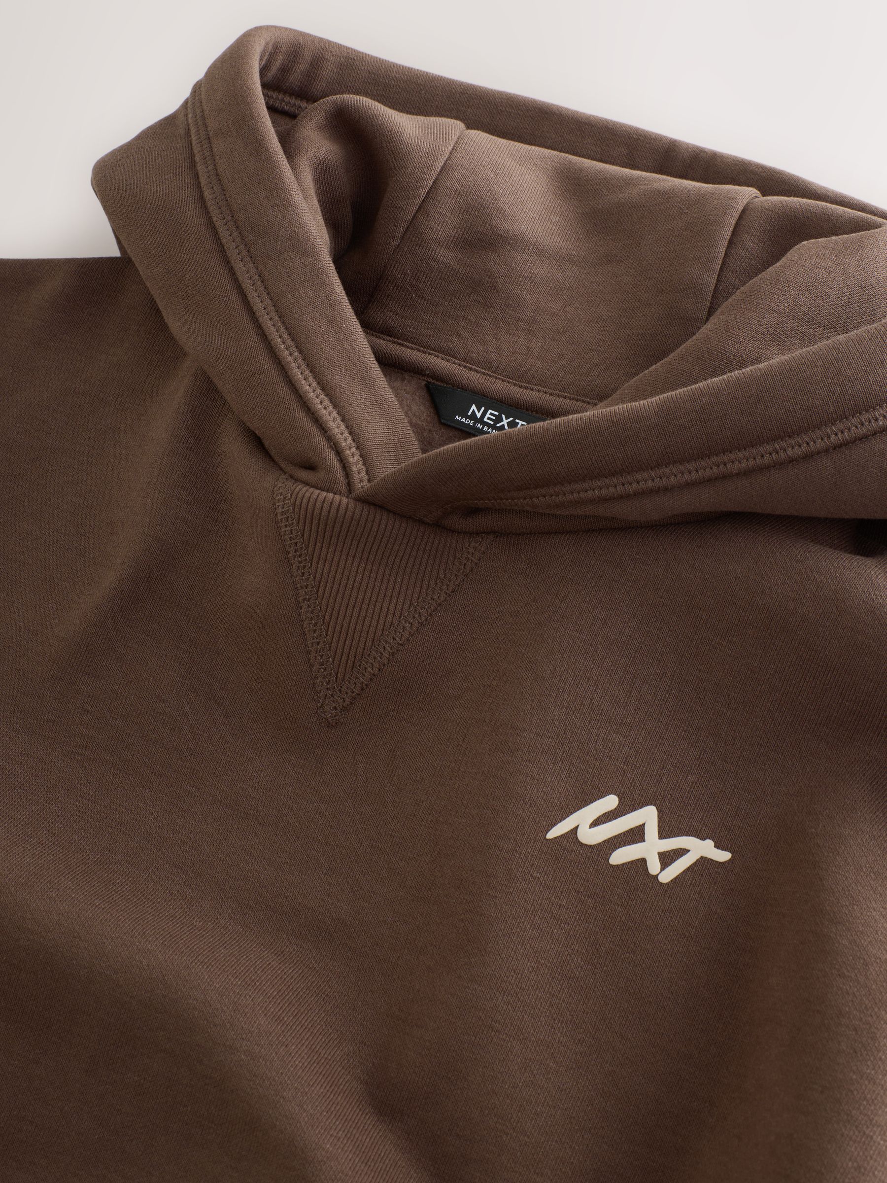 Bruin - Set van sweatshirt en joggingbroek