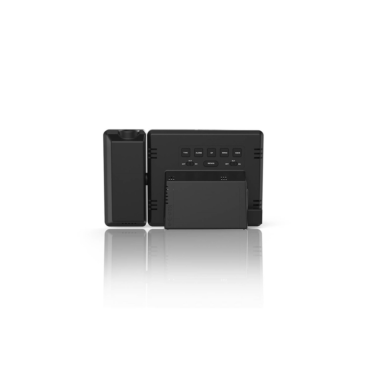 HAMA Vekkerklokke Projeksjon Plus Charge Svart