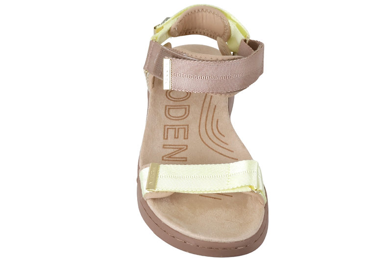 WODEN LINE SANDAL I MULTIFARVET TEKSTIL