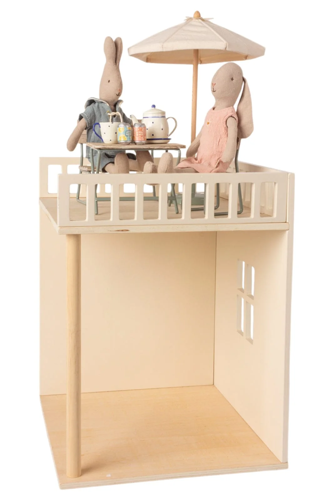 Maileg Garden Set, Table W. Chair And Bench